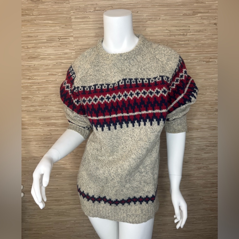 Vintage Fair Isle Sweater